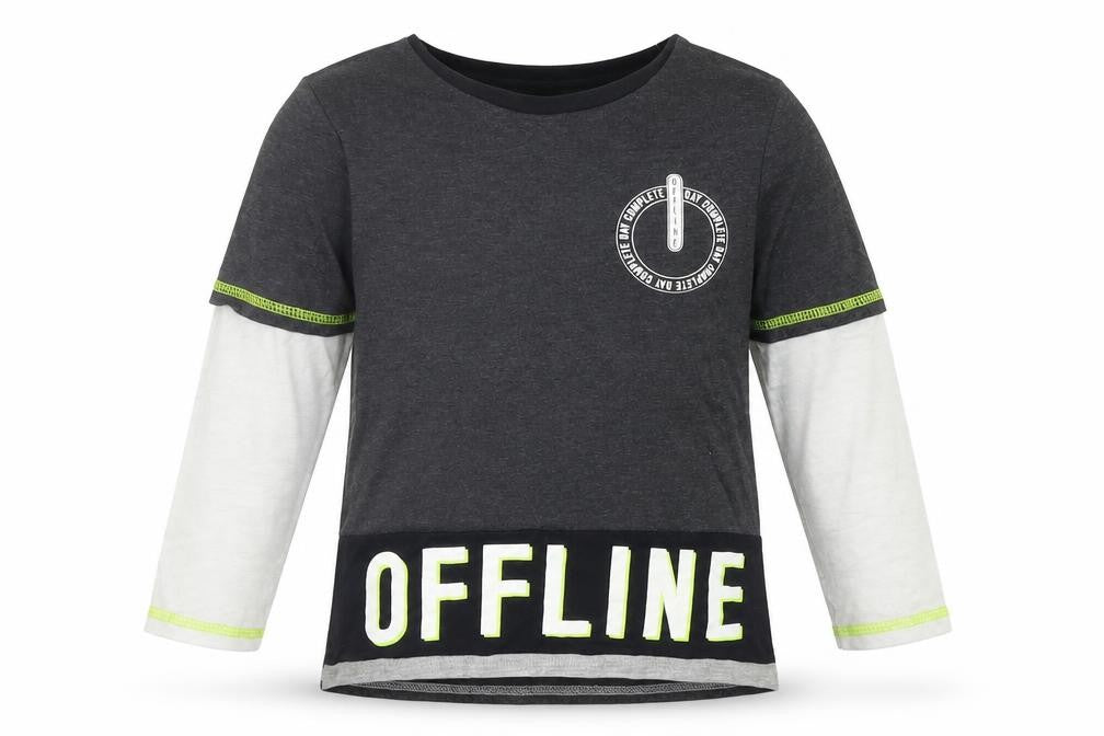 George Girls Grey   Basic T-Shirt Size 4-5 Years