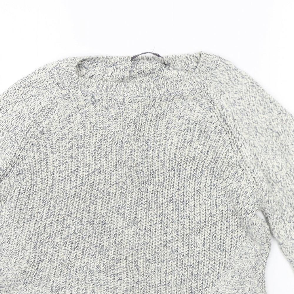 Marks and Spencer Womens Grey   Pullover Jumper Size 8