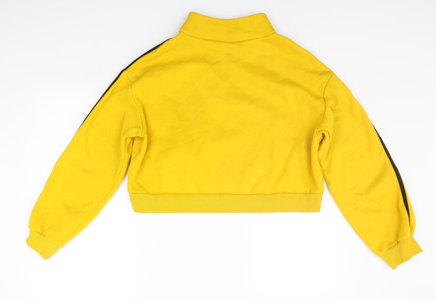 Divided Womens Yellow   Pullover Jumper Size M