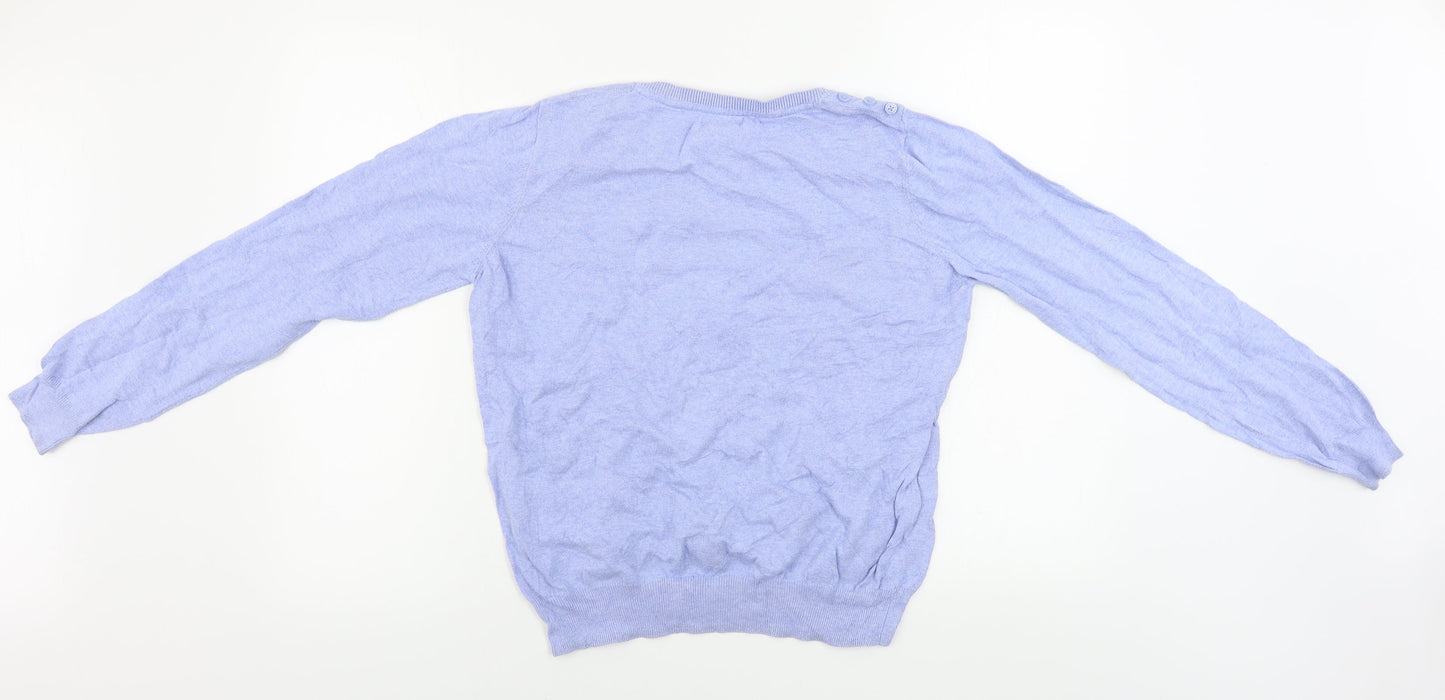 Pep&co     Womens Blue   Pullover Jumper Size 14