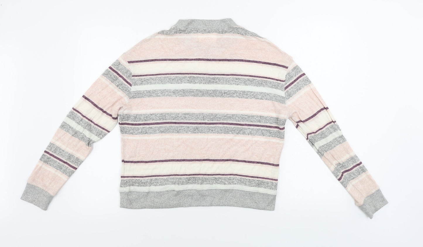 NEXT  Womens Pink Striped  Pullover Jumper Size M