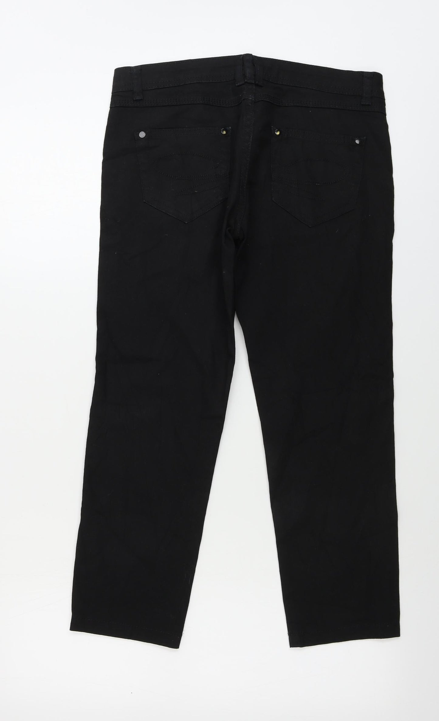 Preworn  Womens Black   Skinny Jeans Size 10 L23 in