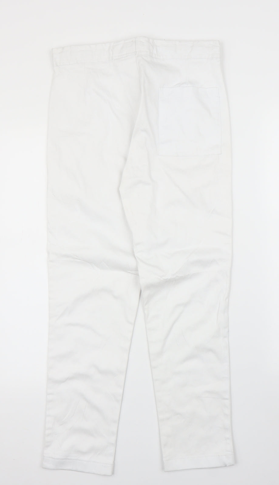 Preworn Womens White   Chino Trousers Size S L26 in