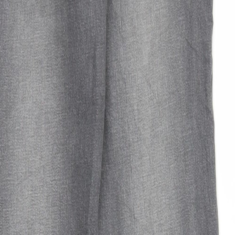 Gina Womens Grey  Denim Straight Jeans Size 6 L31 in