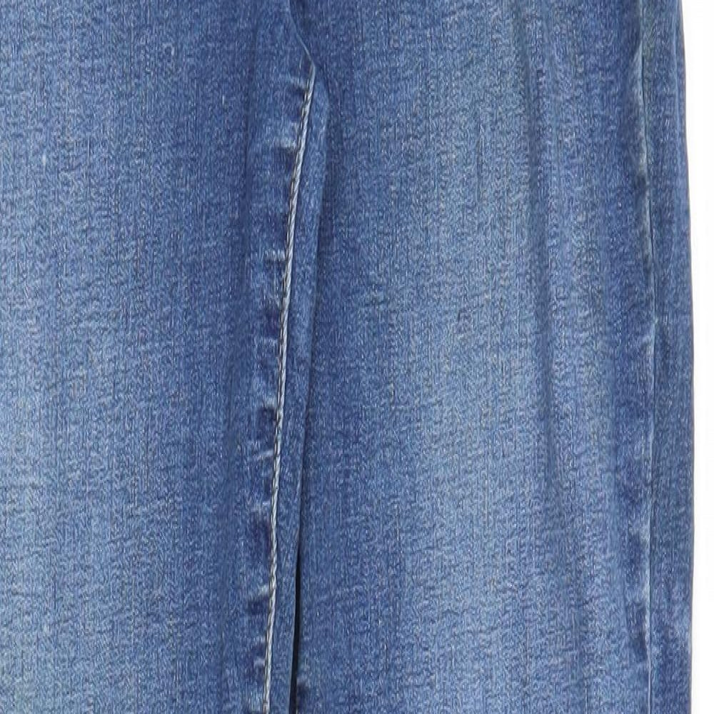 River Island Girls Blue  Ramie Skinny Jeans Size 12 Years