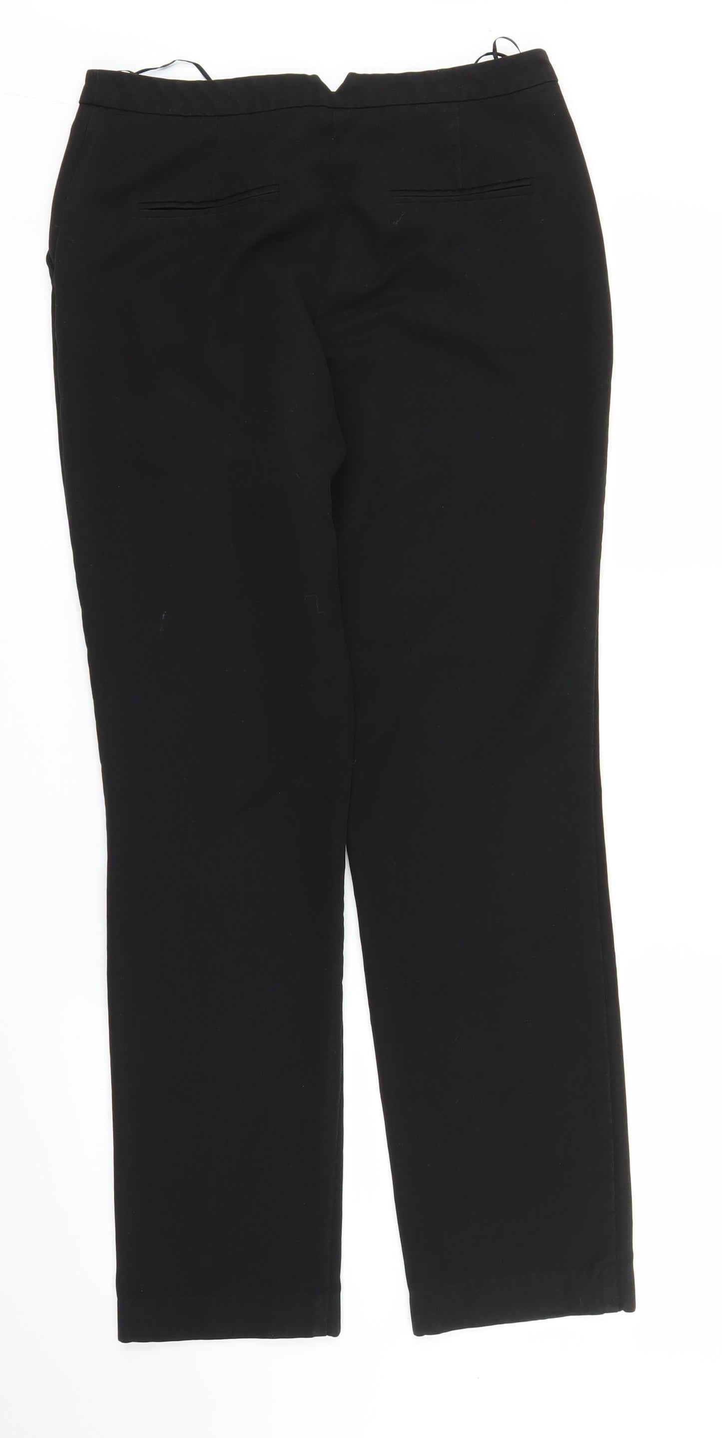 Papaya Womens Black   Trousers  Size 10 L26 in