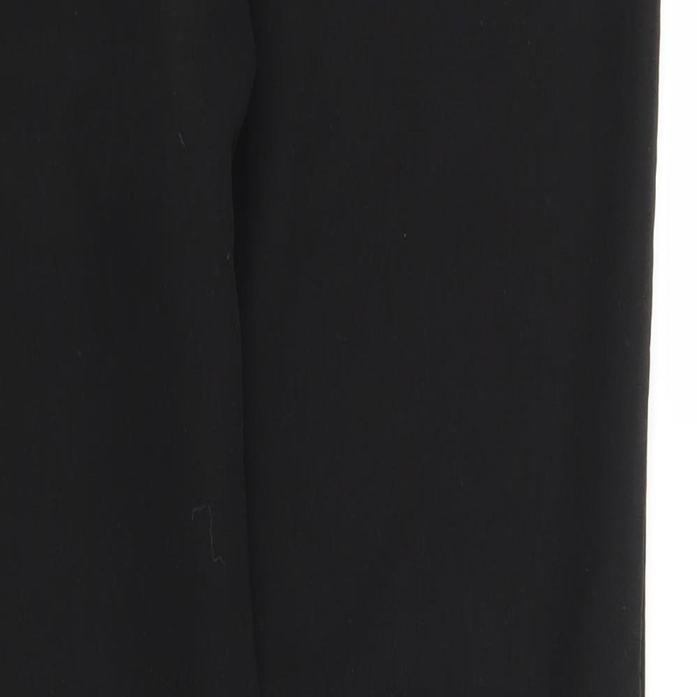 Papaya Womens Black   Trousers  Size 10 L26 in