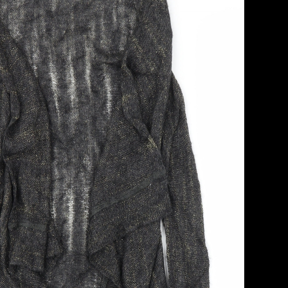 NEXT Womens Grey   Cardigan Jumper Size S