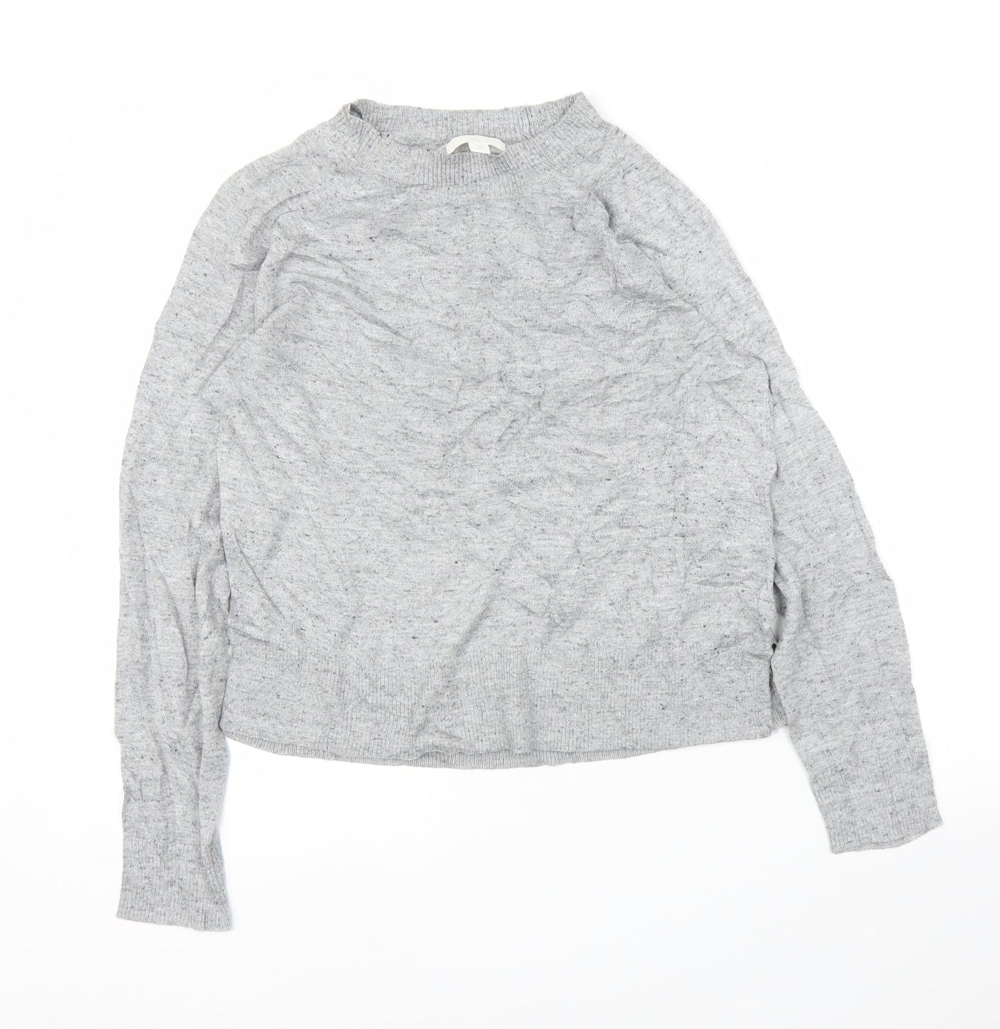H&M Womens Grey   Pullover Jumper Size S