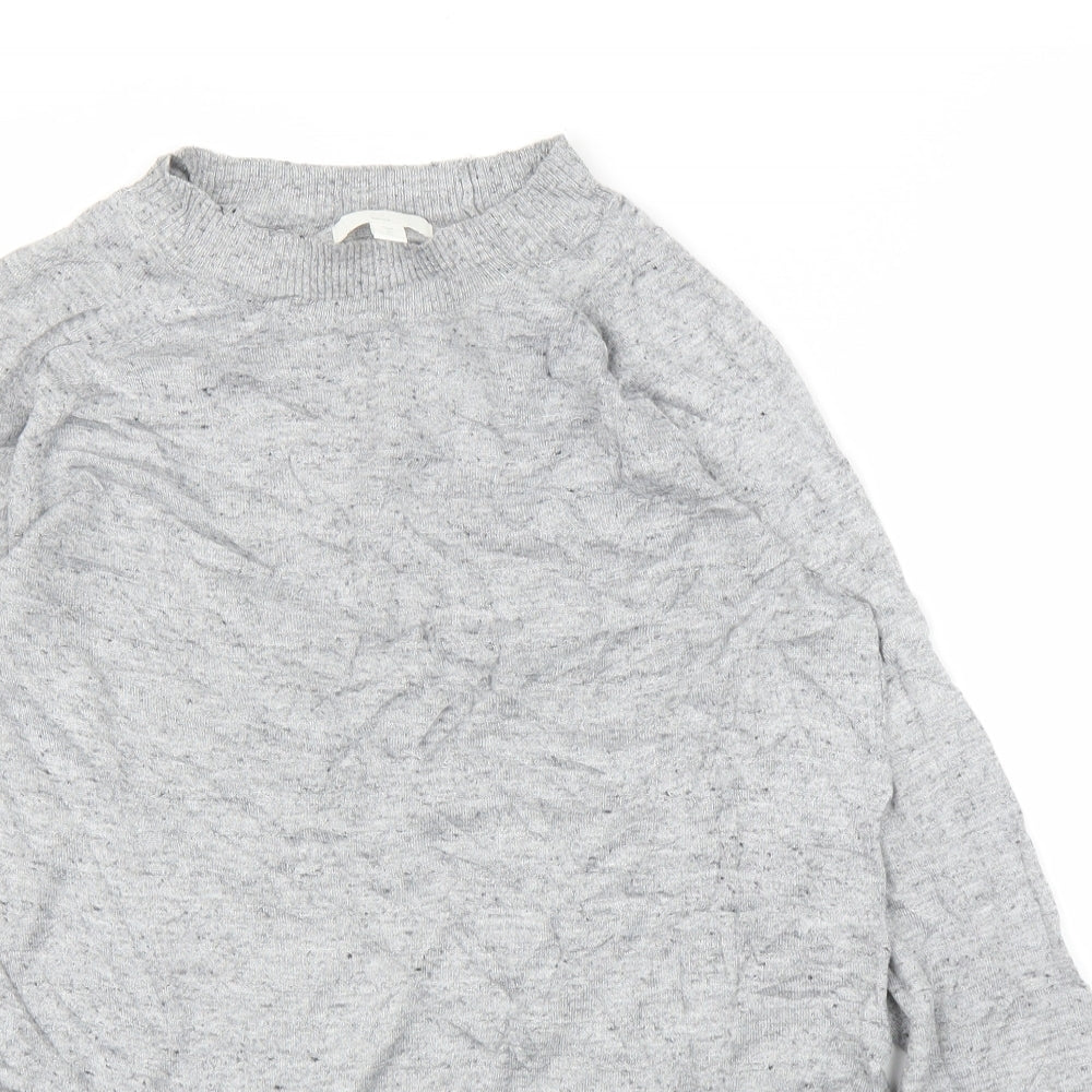 H&M Womens Grey   Pullover Jumper Size S