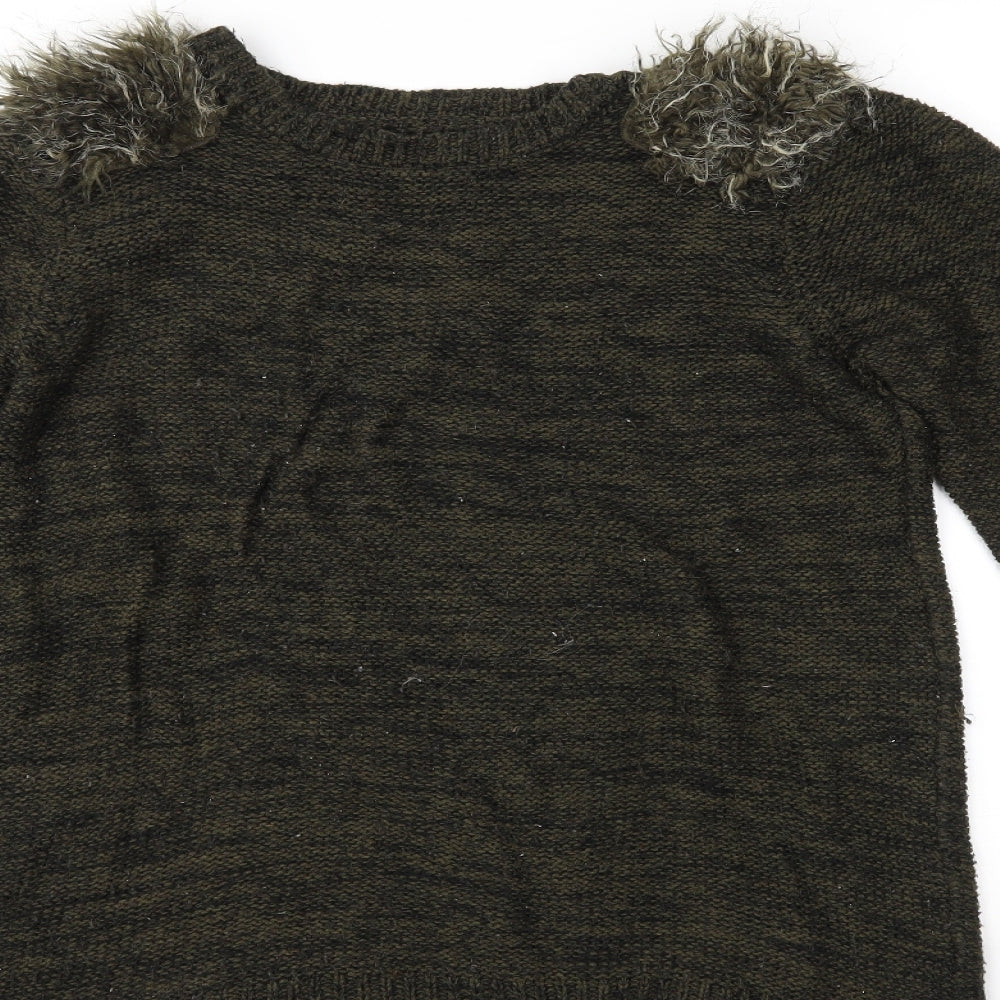 George Womens Green   Pullover Jumper Size 16