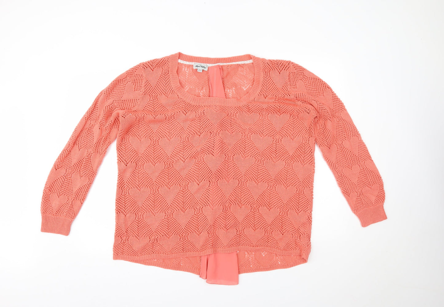 angel ribbons Womens Pink   Full Zip Jumper Size 22