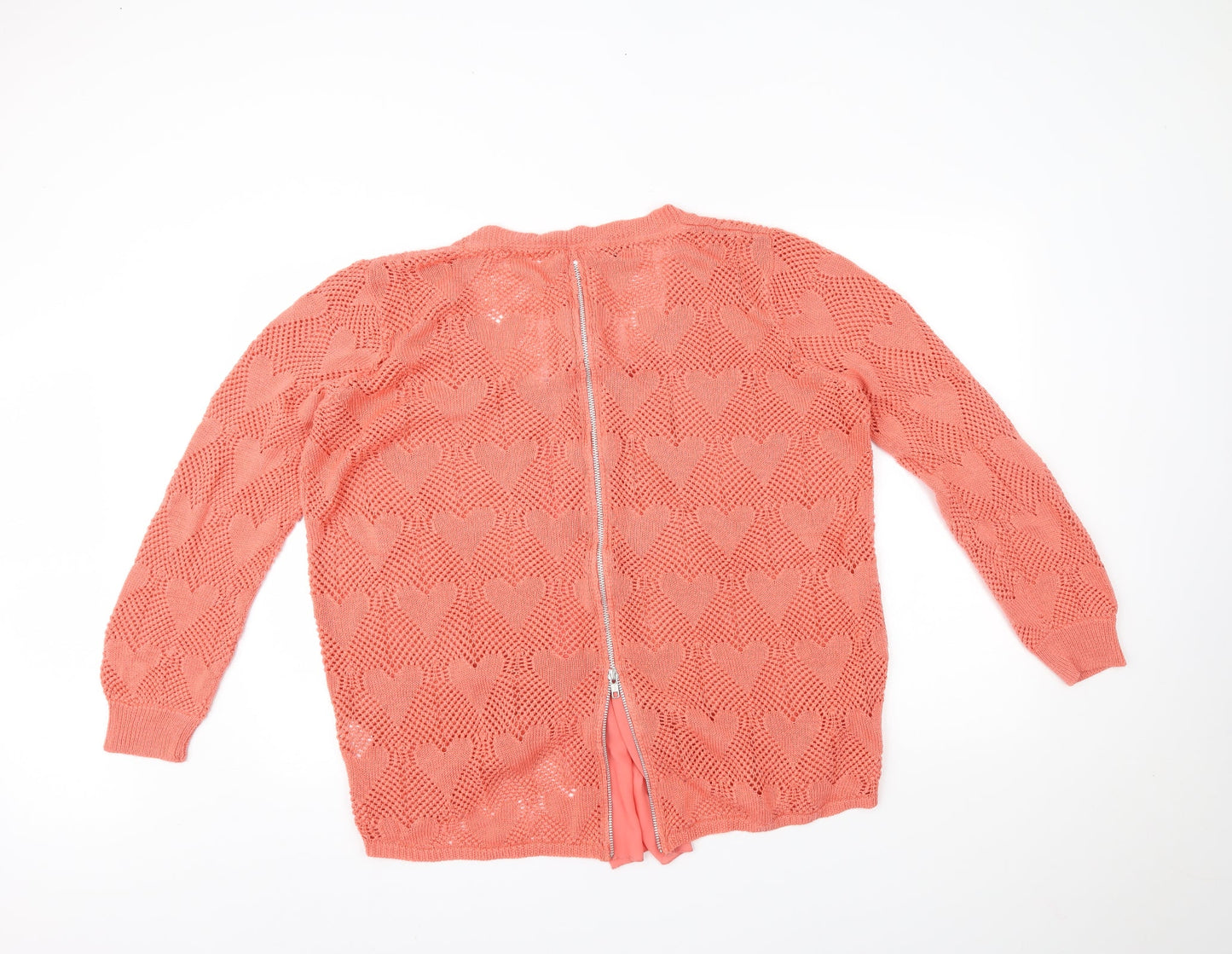 angel ribbons Womens Pink   Full Zip Jumper Size 22