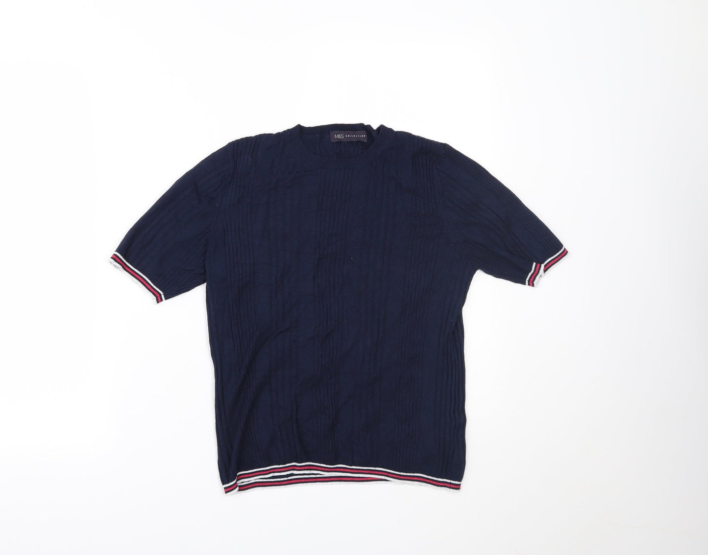 Marks and Spencer Womens Blue   Basic T-Shirt Size 14