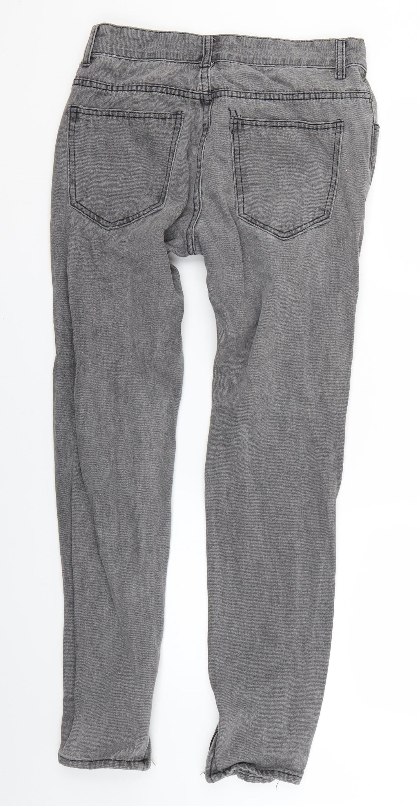 Preworn Mens Grey   Skinny Jeans Size M L28 in