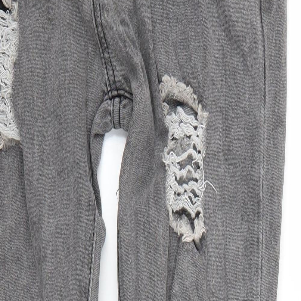 Preworn Mens Grey   Skinny Jeans Size M L28 in