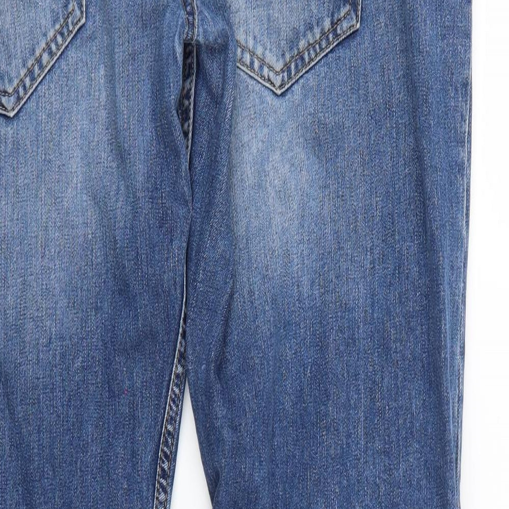 Zara Mens Blue   Straight Jeans  L33 in