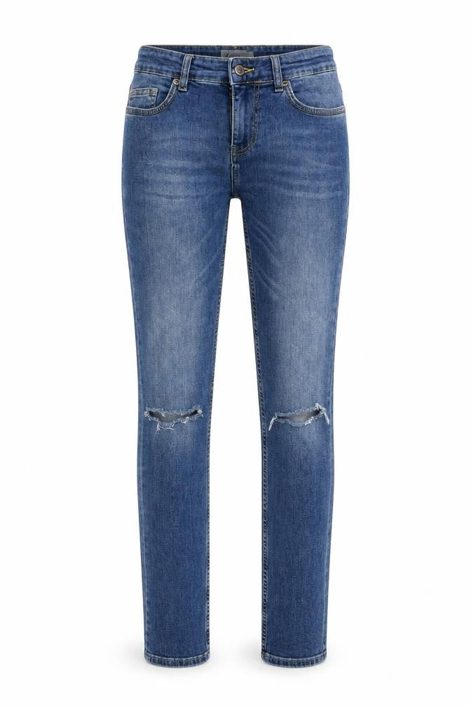 Loom Womens Blue  Denim Skinny Jeans Size 30 in L32 in