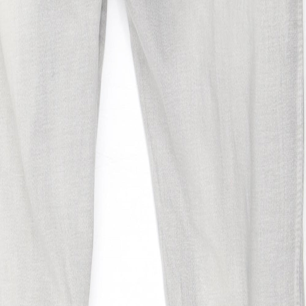 Toxik3 Womens Grey   Skinny Jeans Size 10 L29.5 in