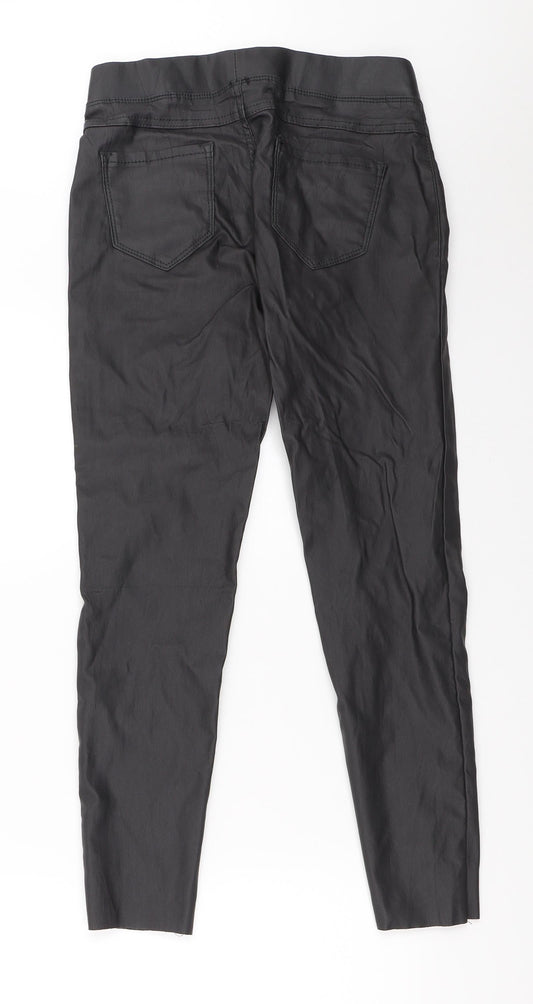 Lemone Womens Grey  Rayon Skinny Jeans Size 38 in L24 in