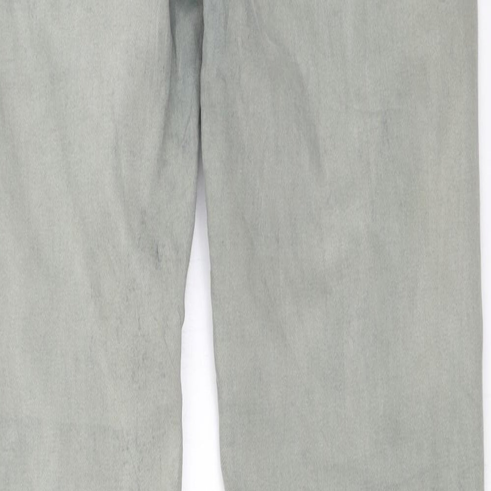 MYCHRISTY Womens Grey  Denim Skinny Jeans Size 40 L30 in