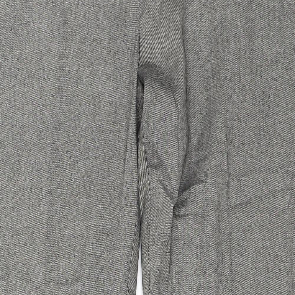 Papaya Womens Grey   Trousers  Size 37 in L30 in