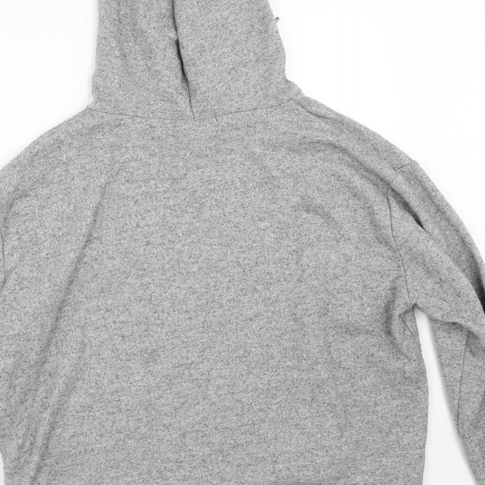 Primark Womens Grey   Pullover Hoodie Size L