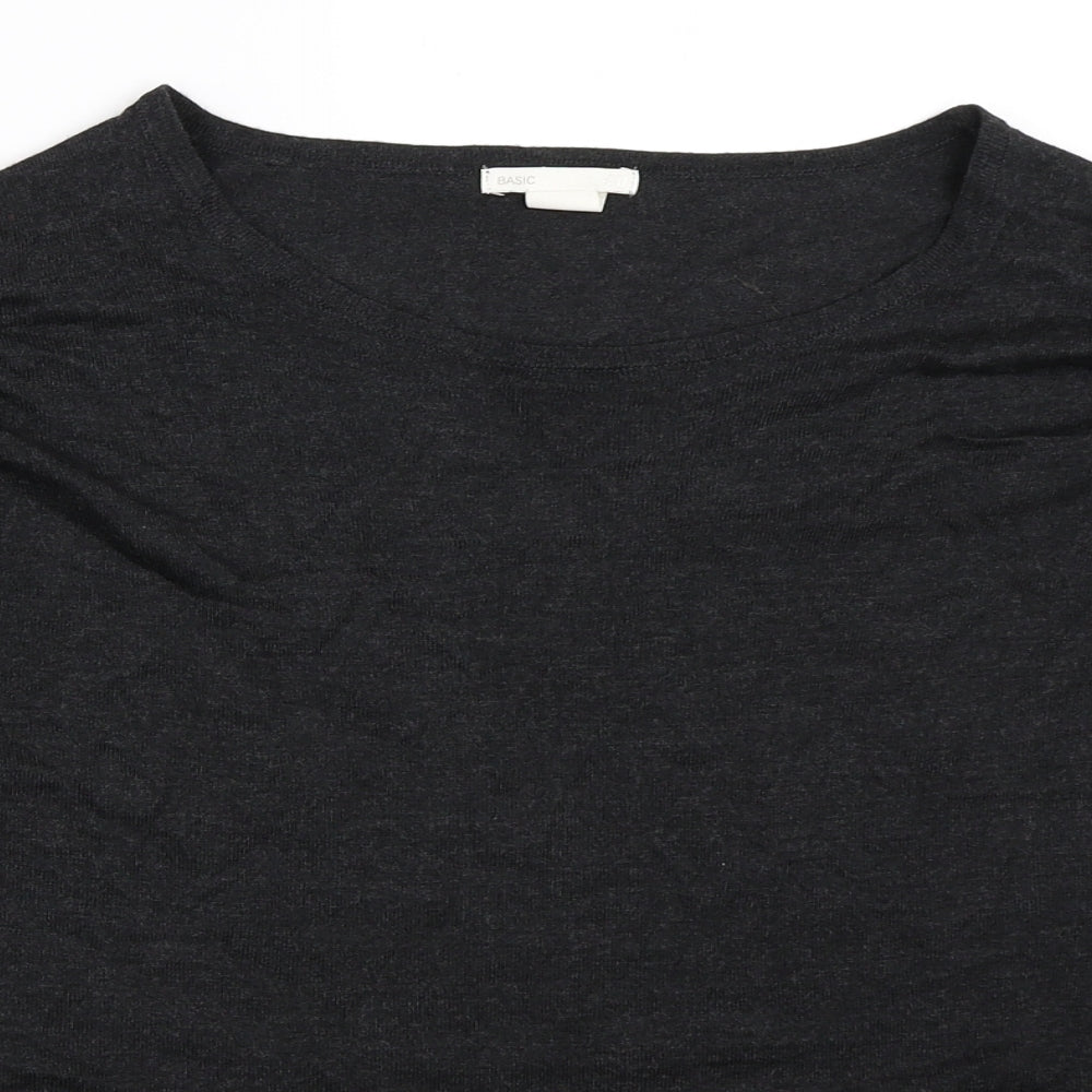H&M Womens Grey   Pullover Jumper Size S