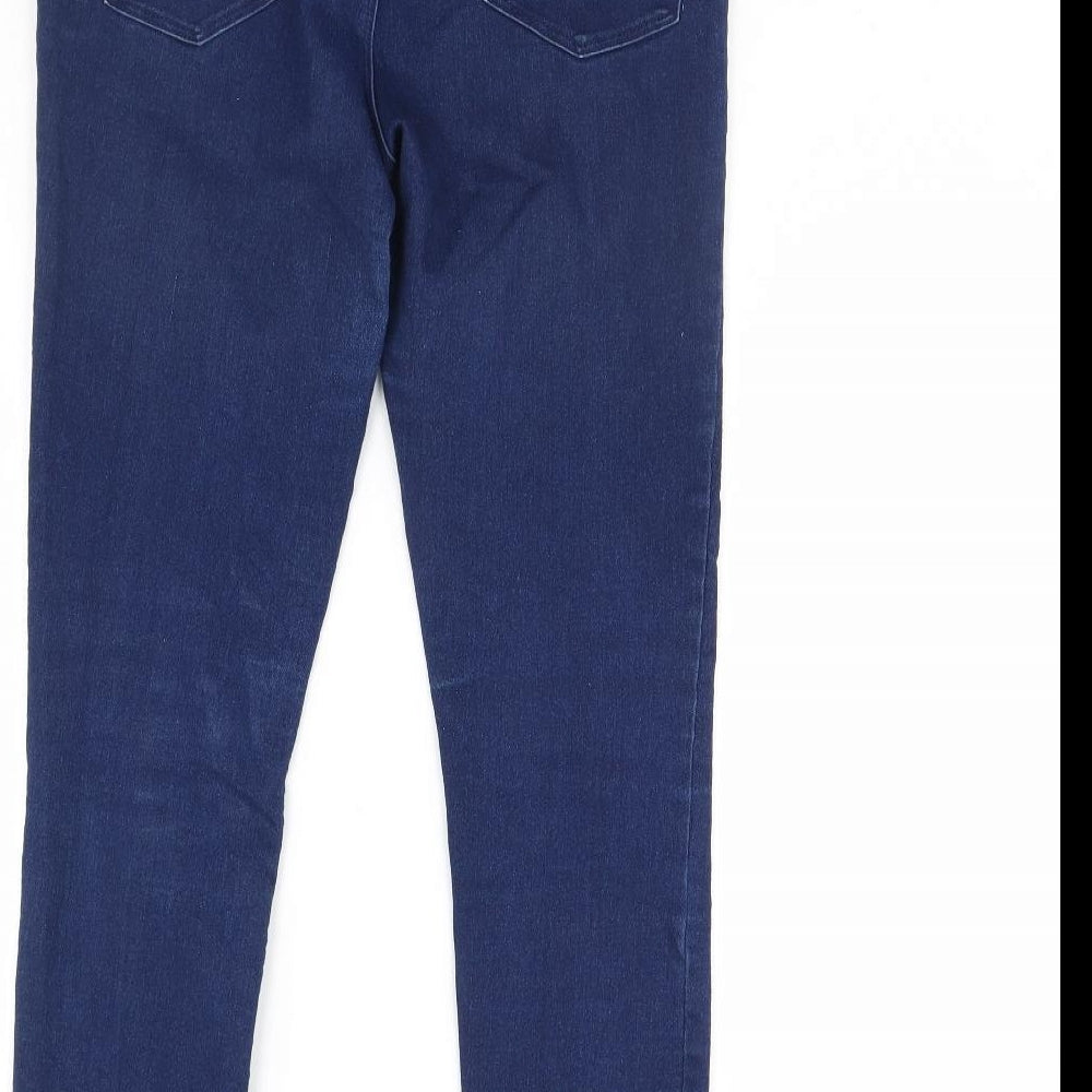George Womens Blue  Denim Skinny Jeans Size 12 L30 in