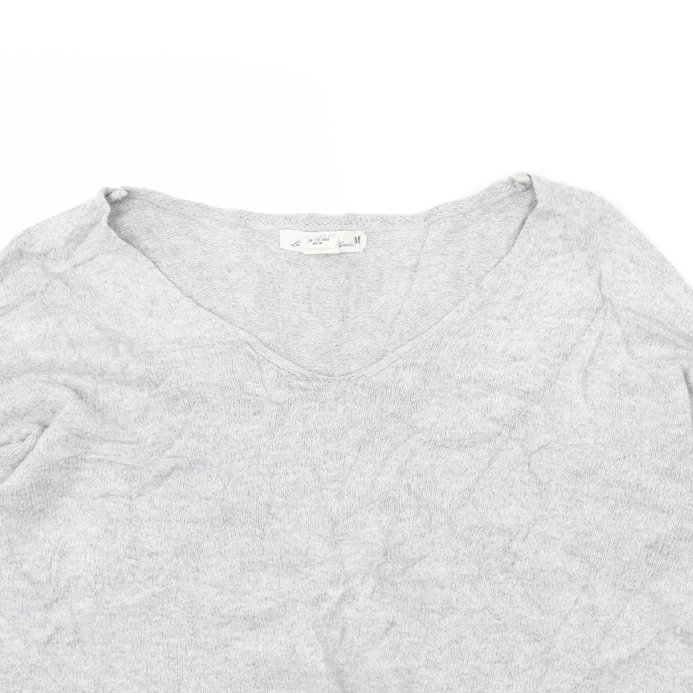 H&M Womens Grey   Pullover Jumper Size M