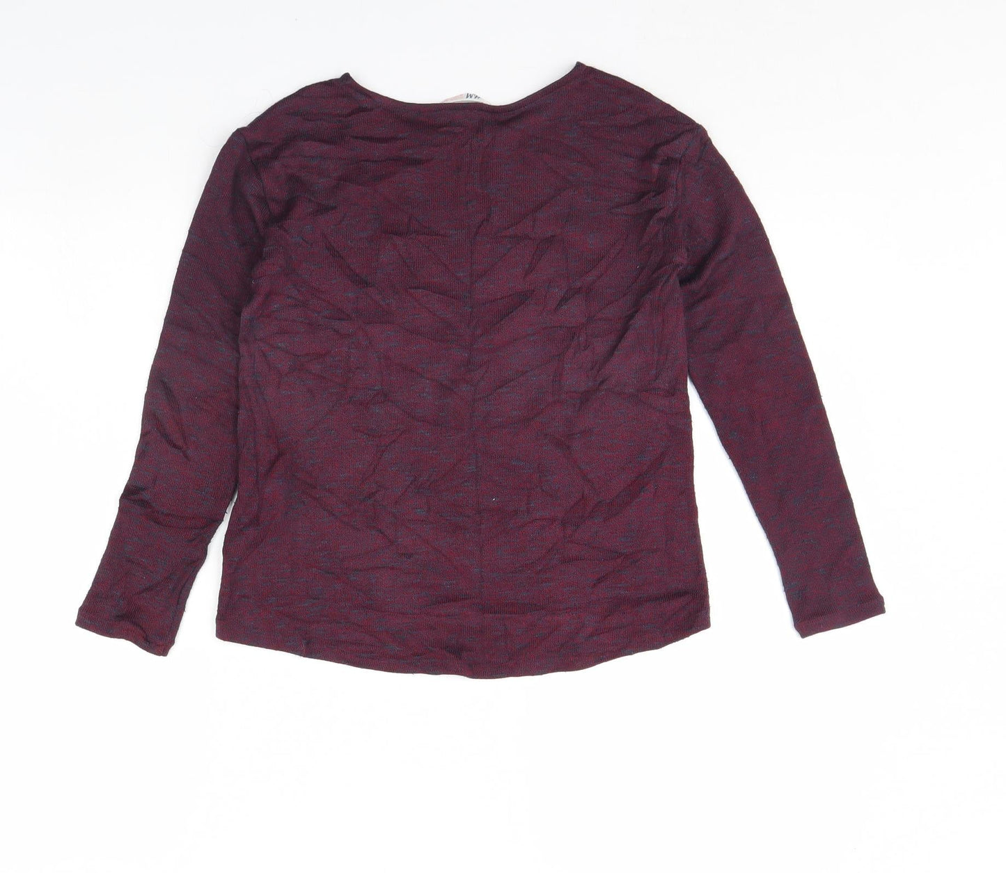 H&M Womens Purple   Pullover Jumper Size 8  - 48