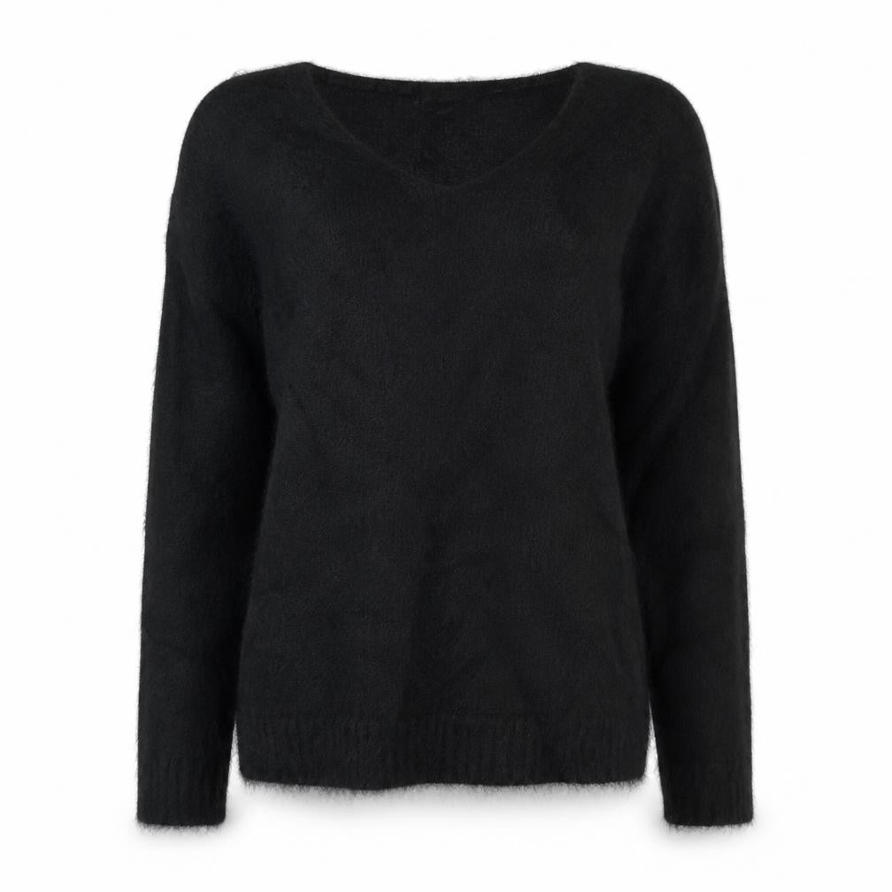 Untitled Womens Black   Pullover Jumper Size L