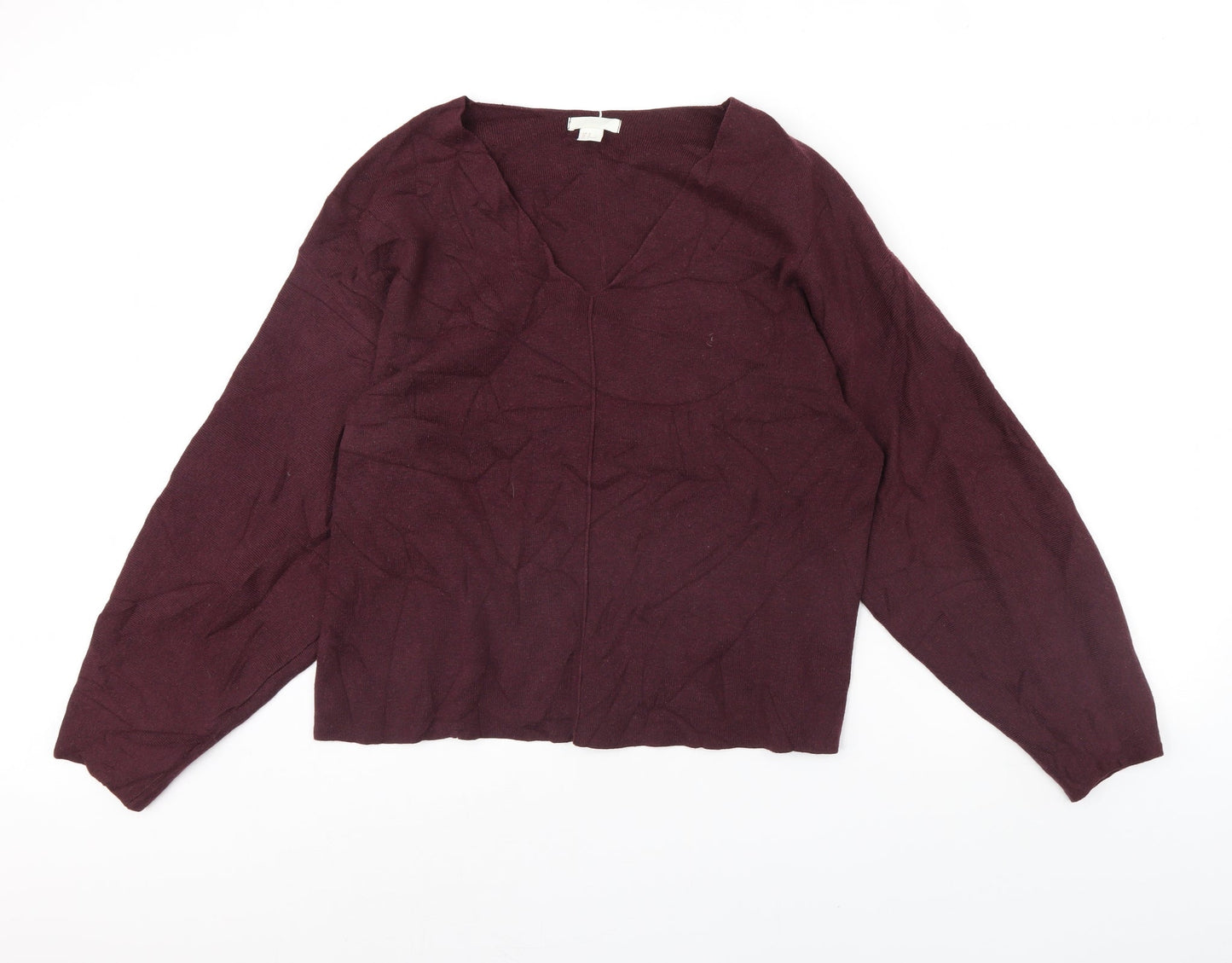 Concious Womens Purple   Pullover Jumper Size M