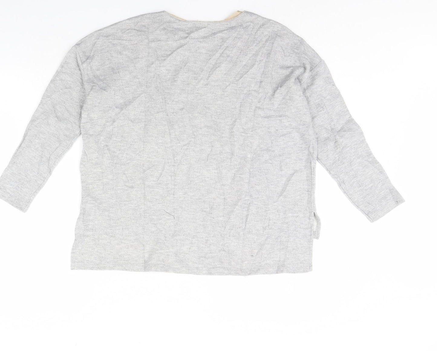 Zara Womens Grey   Pullover Jumper Size M