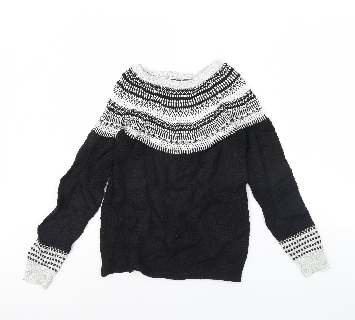 NEXT Womens Black   Pullover Jumper Size 6