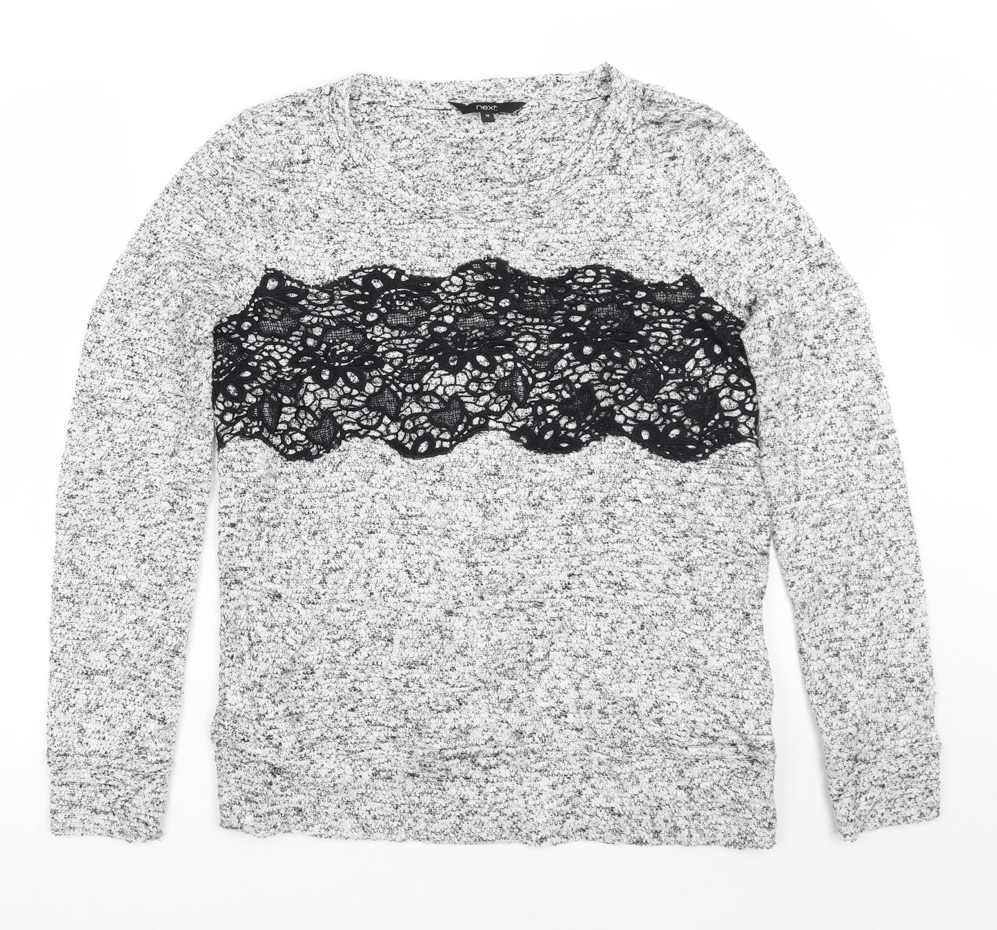 Newlook Womens Grey   Pullover Jumper Size 10