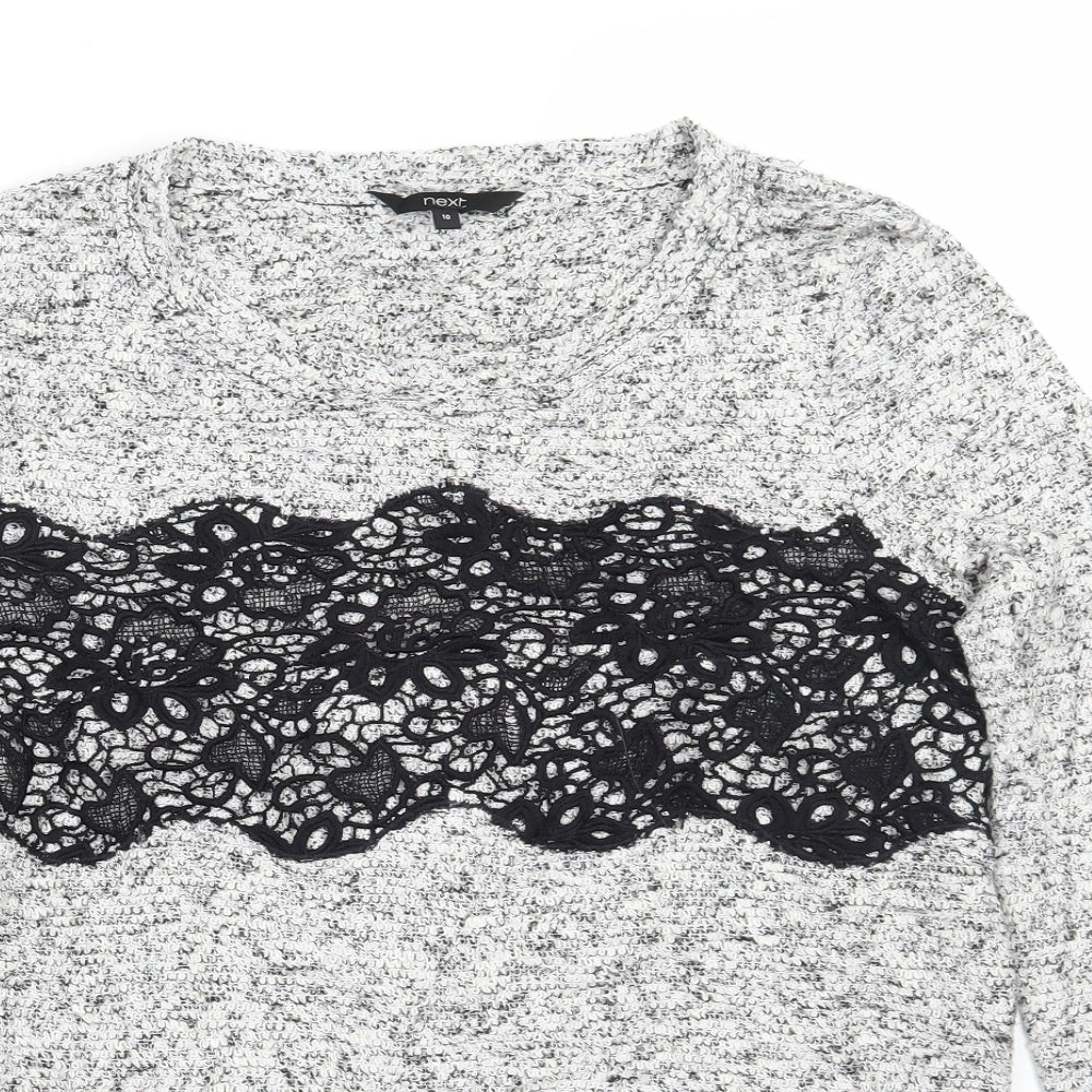 Newlook Womens Grey   Pullover Jumper Size 10