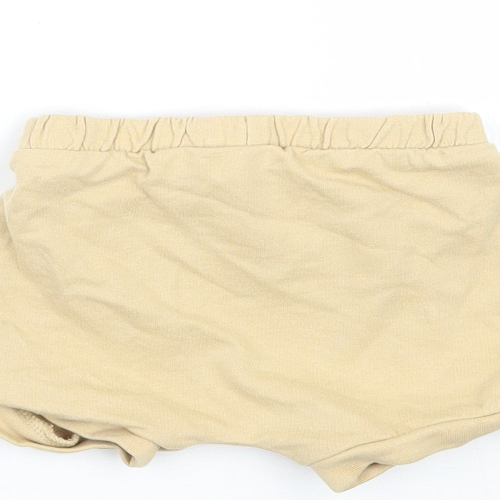 TU Girls Yellow   Cropped Trousers Size 3-6 Months