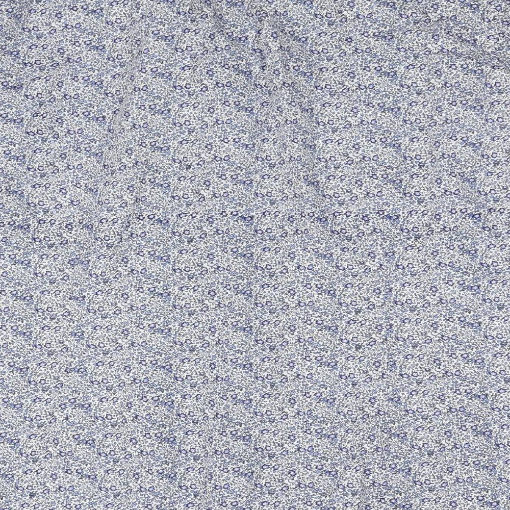 NEXT Mens Blue Floral   Button-Up Size 18