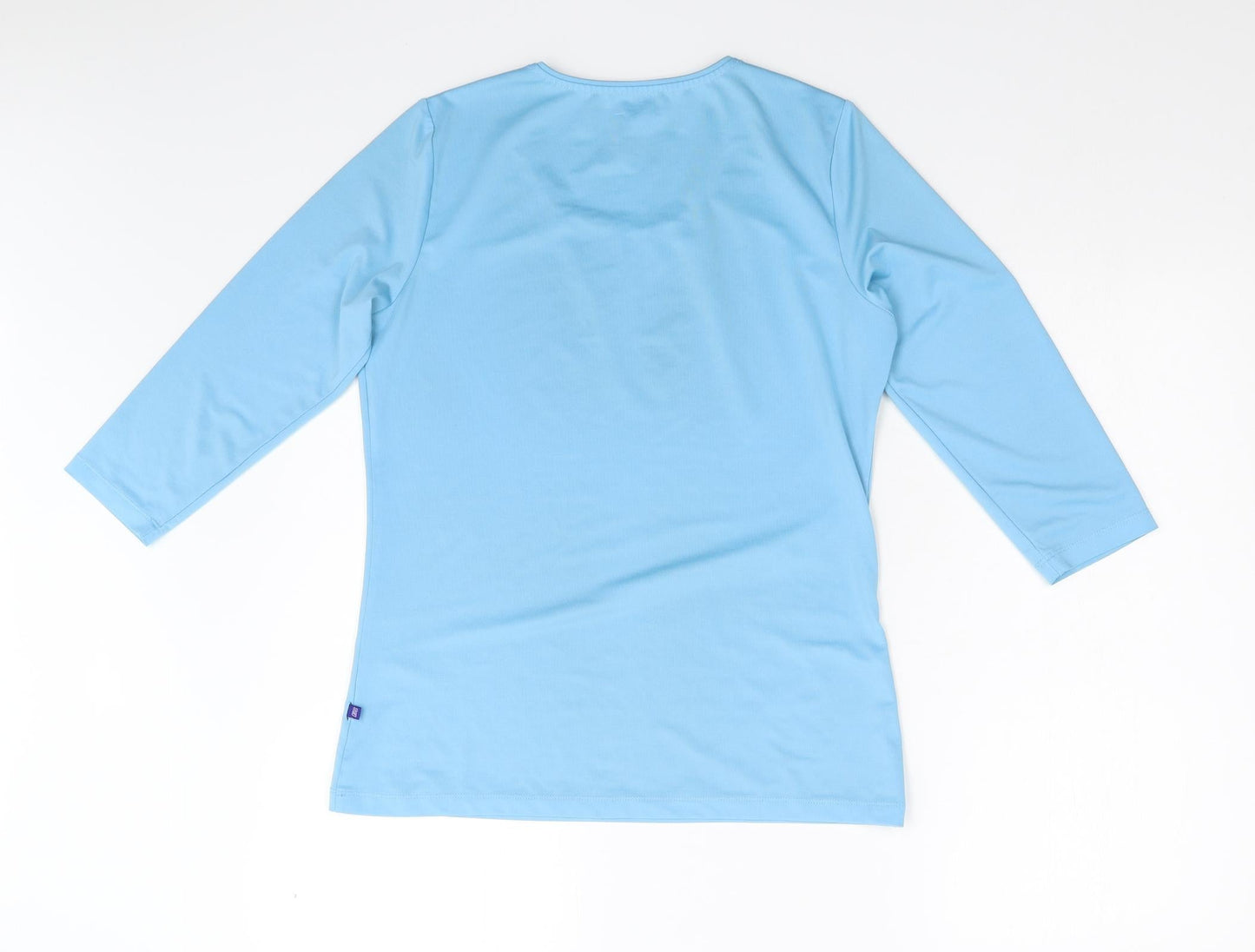 Buinness Boutique Womens Blue   Basic T-Shirt Size M