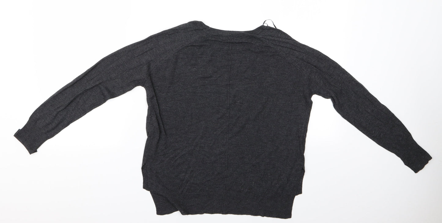Zara Womens Grey   Pullover Jumper Size S  - Zara