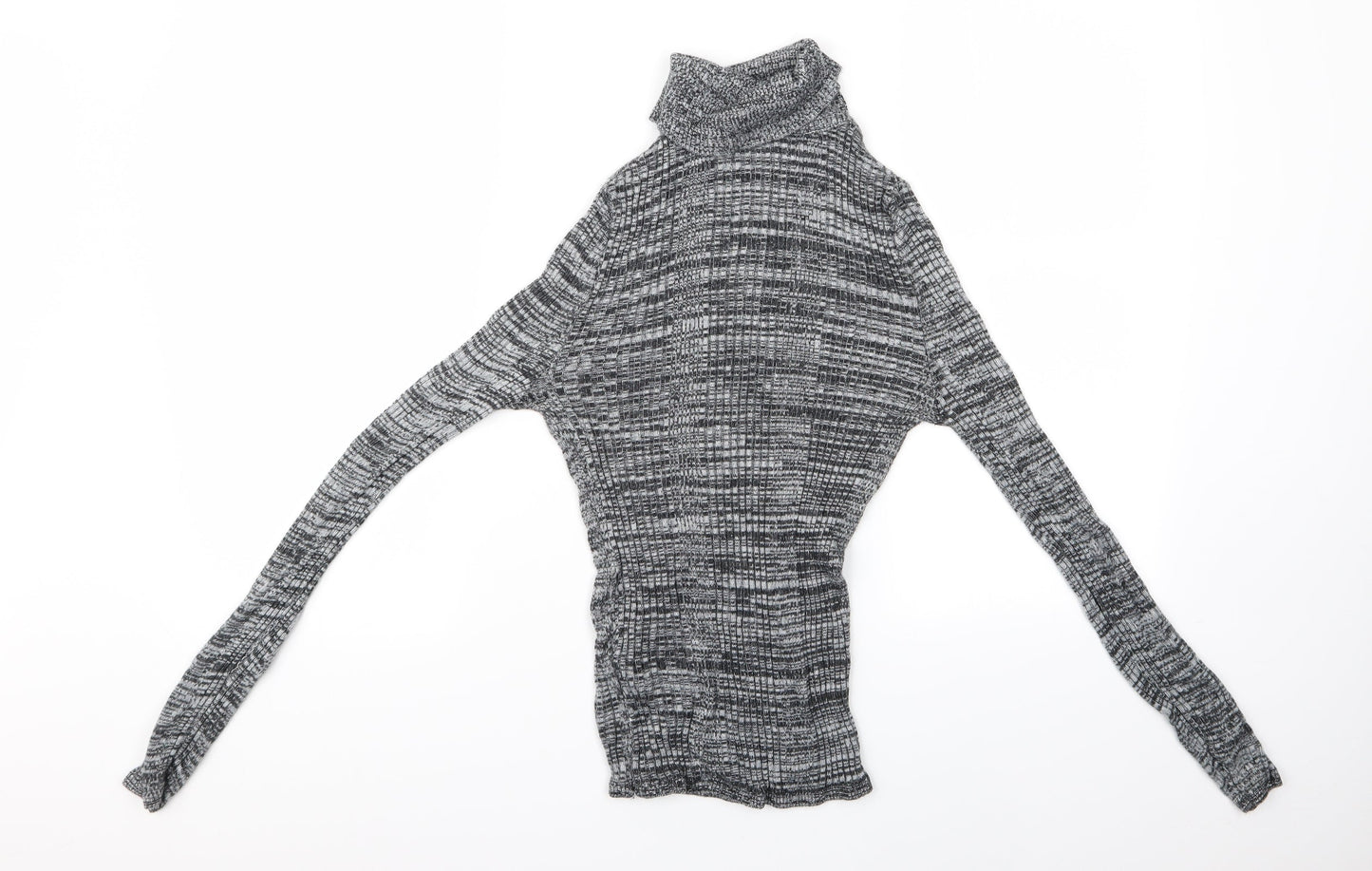 Topshop Womens Multicoloured Houndstooth  Pullover Jumper Size 6  - Topshop