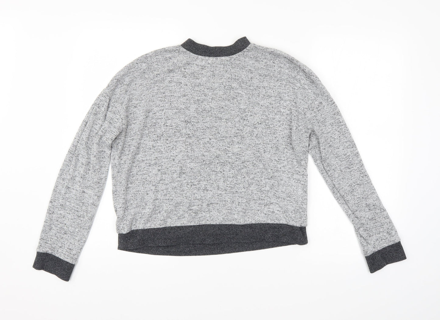 Topshop Womens Grey   Pullover Jumper Size 10