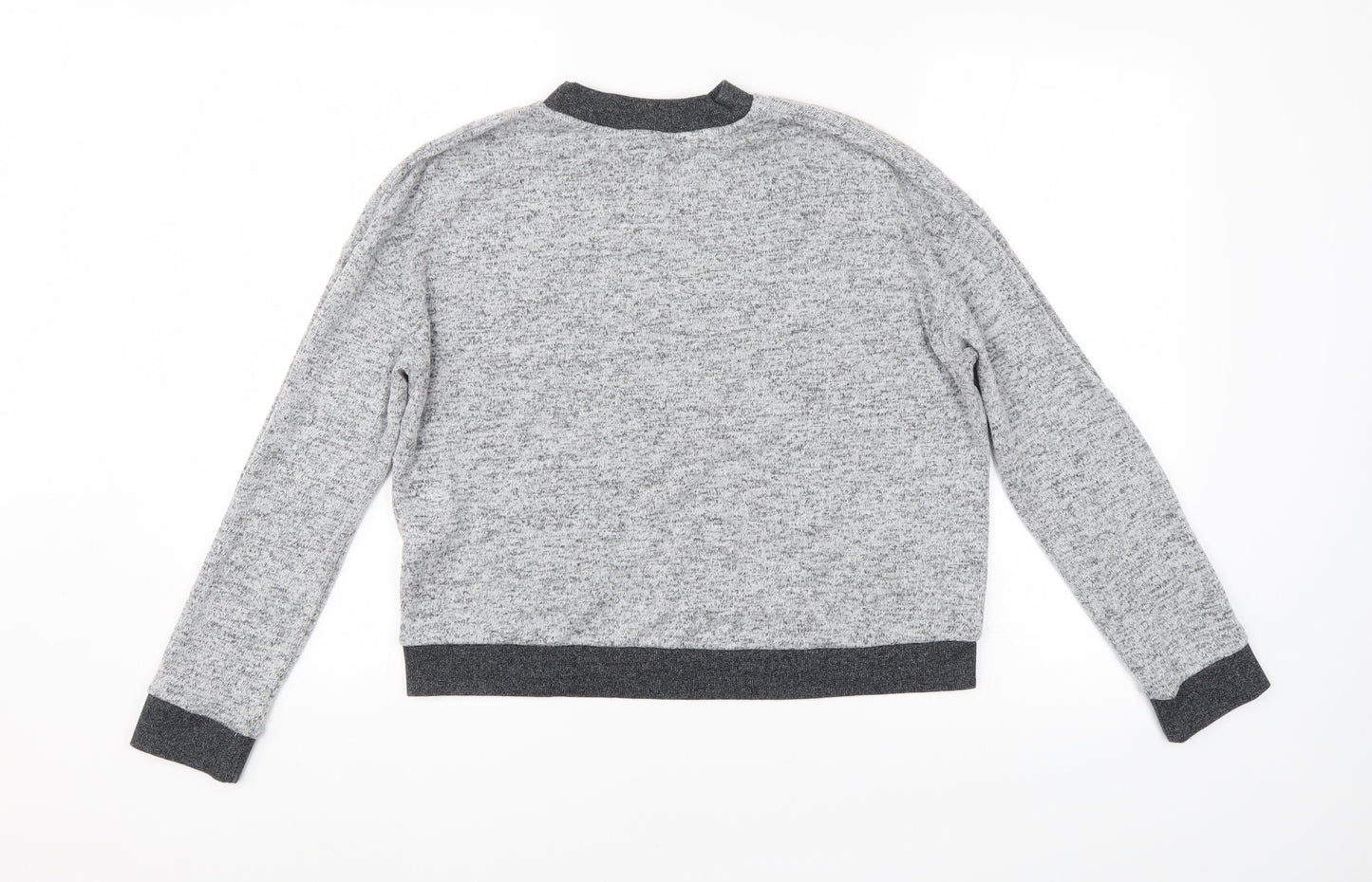 Topshop Womens Grey   Pullover Jumper Size 10