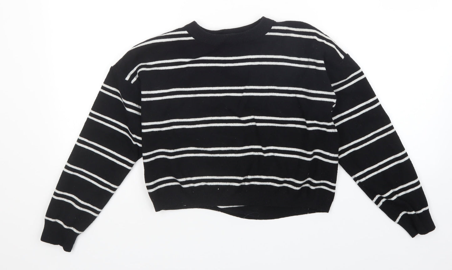New Look Girls Multicoloured Striped  Pullover Jumper Size 14-15 Years