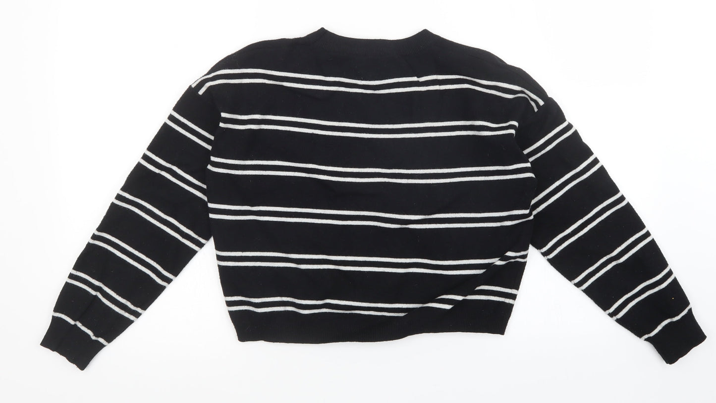New Look Girls Multicoloured Striped  Pullover Jumper Size 14-15 Years