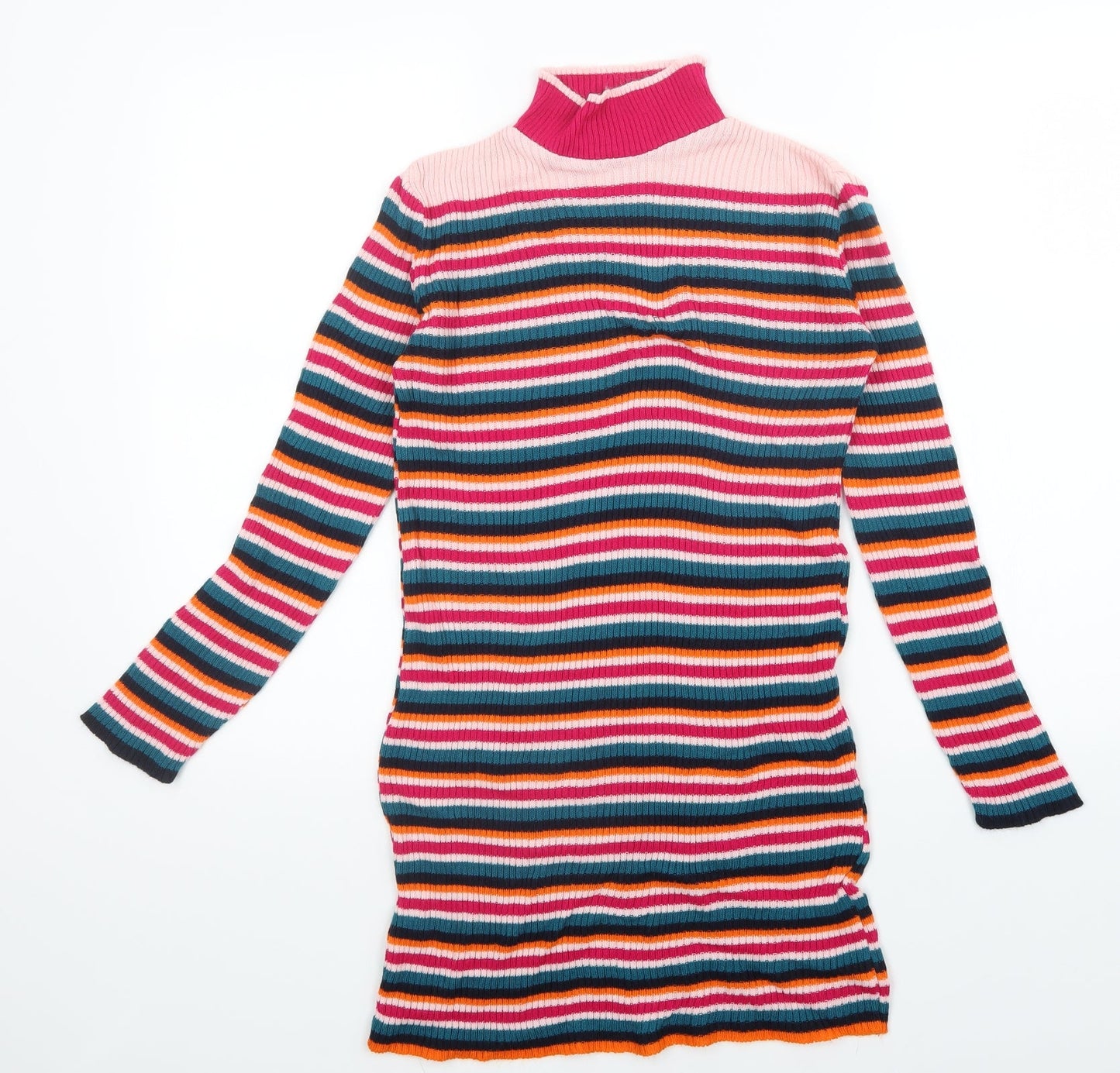 rokoko Womens Multicoloured Striped  Pullover Jumper Size XS