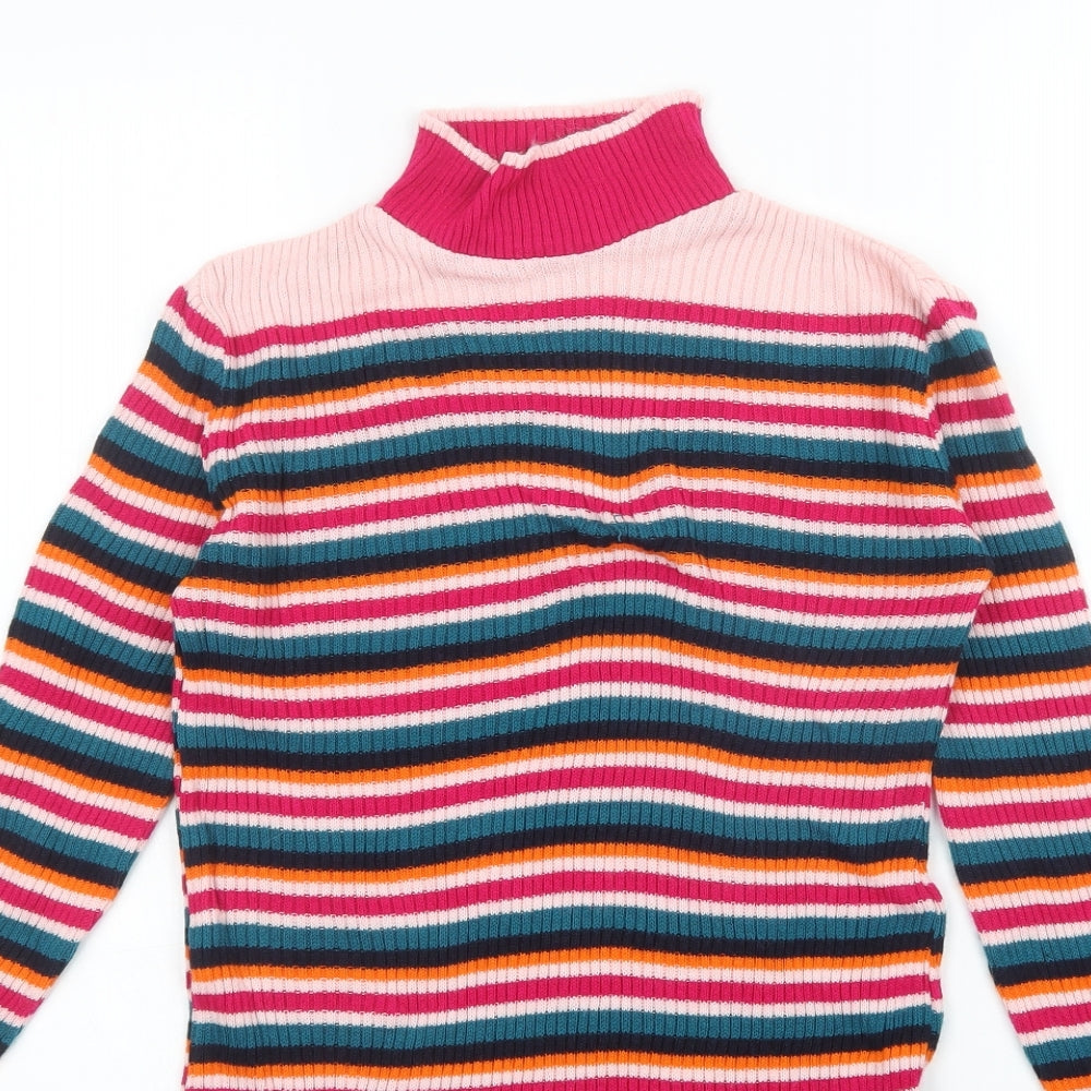rokoko Womens Multicoloured Striped  Pullover Jumper Size XS