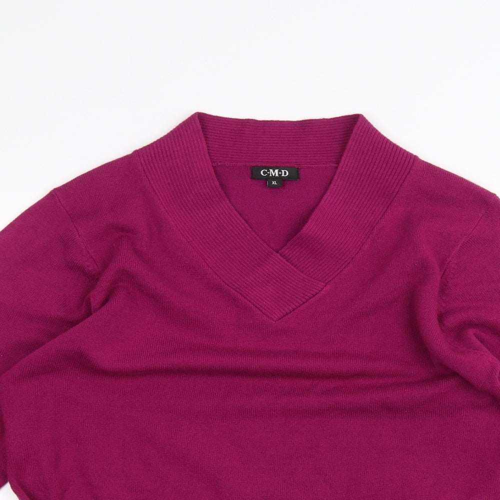 CMD Womens Purple   Pullover Jumper Size XL