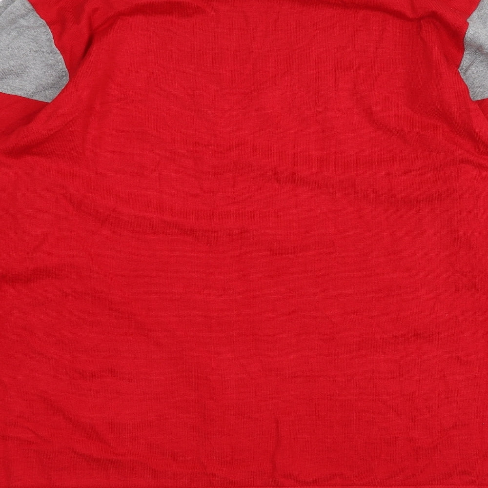 Dixie Womens Red   Pullover Jumper Size XL
